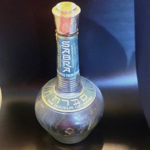 VINTAGE SABRA LIQUEUR EMPTY BOTTLE